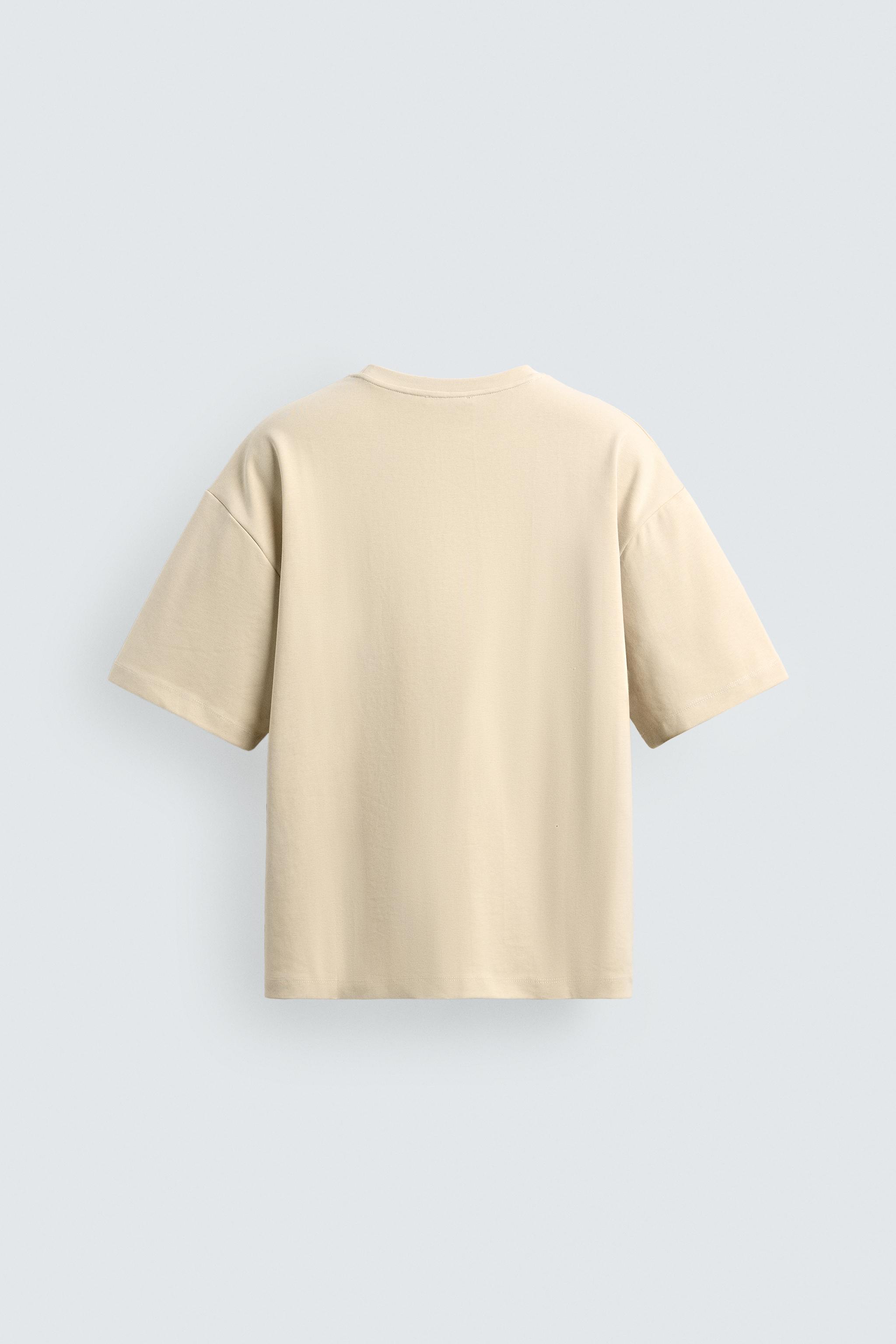 T-SHIRT À PIÈCE TEXTURÉE
